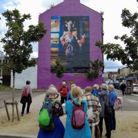 Themed Walk - Tuesday 6th August : SWG3 Murals and Yorkhill Bee Garden