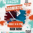 DACSH Badminton - Adults (13+ yrs)